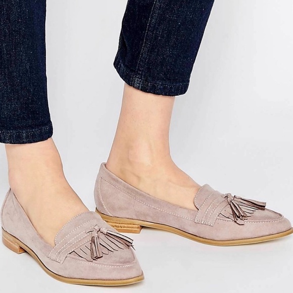 *NWOT* ASOS / MATCHMAKER Pointed Flat Shoes - Mink / US 6 - Picture 2 of 7